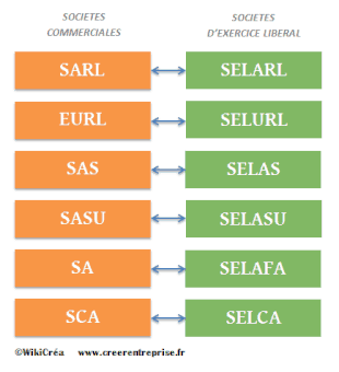 Société d exercice libéral SEL définition avantages